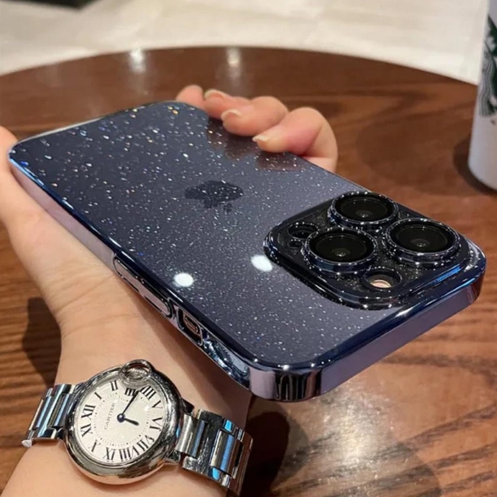 iPhone 16 Pro Max Glitter Case